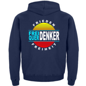 Wuerdenker Demoshirt. Demoshirt für den Widerstand. Steh auf für Grundrechte - Kinder Hoodie-1676