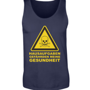 hausaufgaben gefährden s p - Herren Tanktop-198