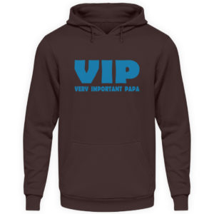 Very Important Papa. Geschenkidee zum Vatertag oder Opatag. VIP - Unisex Kapuzenpullover Hoodie-1604