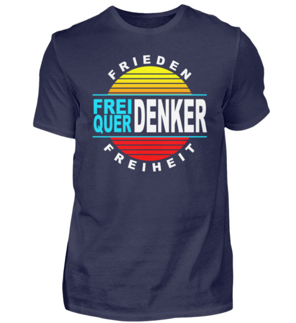 Wuerdenker Demoshirt. Demoshirt für den Widerstand. Steh auf für Grundrechte - Herren Shirt-198