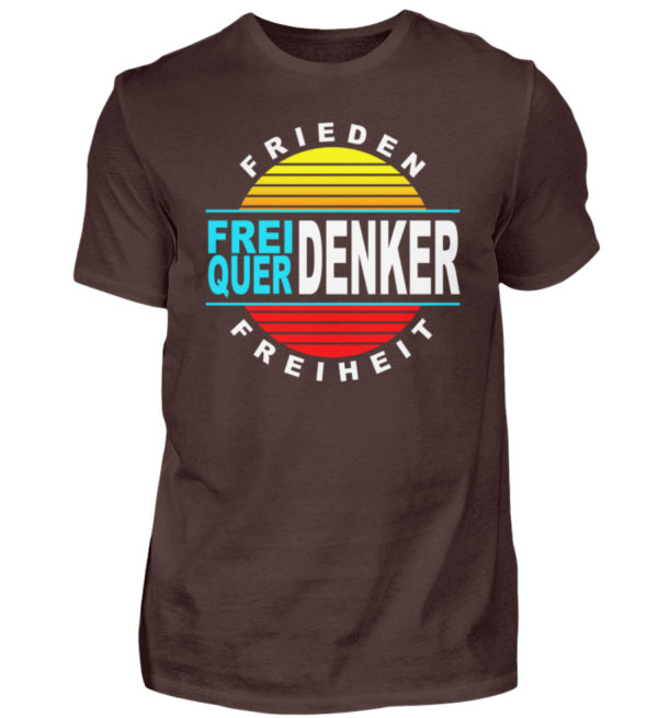 Wuerdenker Demoshirt. Demoshirt für den Widerstand. Steh auf für Grundrechte - Herren Shirt-1074