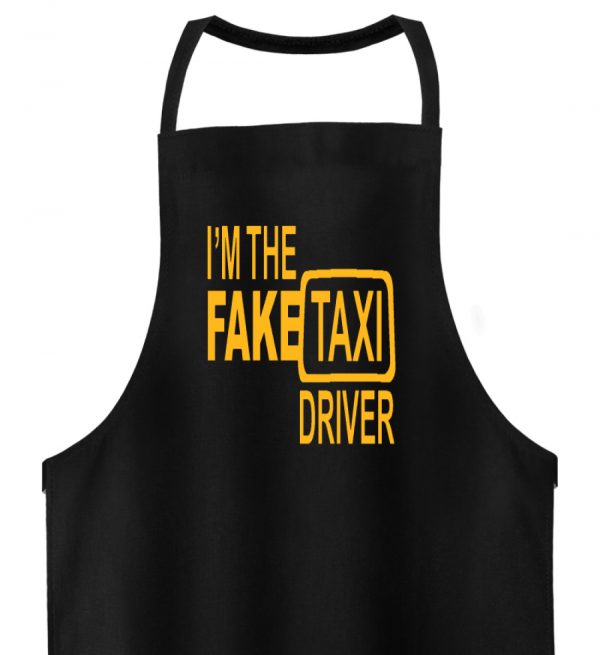 I-m the fake Txi Driver Taxifahrer Geschenkidee für Droschkenfahrer - Hochwertige Grillschürze-16