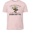 Optimismus heißt umgedreht SUMSI MIT PO. Süße lustige Biene - Kinder T-Shirt-5823