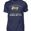 Optimismus heißt umgedreht SUMSI MIT PO. Süße lustige Biene - Herren Shirt-198