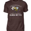 Optimismus heißt umgedreht SUMSI MIT PO. Süße lustige Biene - Herren Shirt-1074