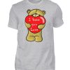 Ein süßer, verliebter Bär mit schlechtem Englisch macht Dir eine Liebeserklärung - Herren Shirt-17