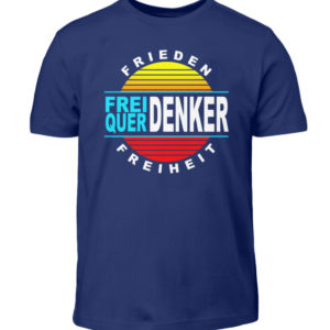 Wuerdenker Demoshirt. Demoshirt für den Widerstand. Steh auf für Grundrechte - Kinder T-Shirt-1115