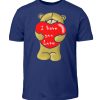 Ein süßer, verliebter Bär mit schlechtem Englisch macht Dir eine Liebeserklärung - Kinder T-Shirt-1115