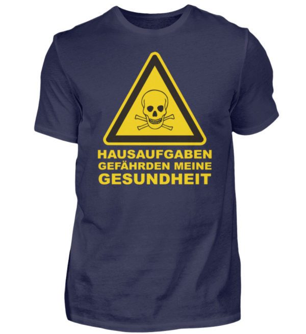 hausaufgaben gefährden s p - Herren Premiumshirt-198