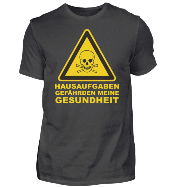 hausaufgaben gefährden s p - Herren Premiumshirt-2989