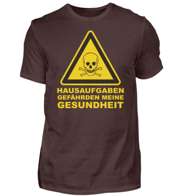 hausaufgaben gefährden s p - Herren Shirt-1074