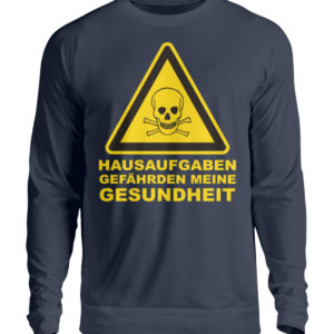 hausaufgaben gefährden s p - Unisex Pullover-1698