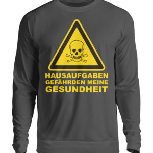 hausaufgaben gefährden s p - Unisex Pullover-1768