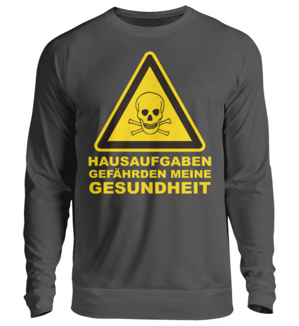 hausaufgaben gefährden s p - Unisex Pullover-1768