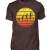 SUP Shirt mit Evolution zum Stand Up Paddler | Design Shirt für Stand Up Paddling - Herren Shirt-1074