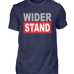 Widerstand. Das Shirtdesign für den aktiven Widerstand gegen Grundrechtseinschränkungen - Herren Shirt-198