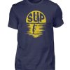 Stand Up Paddling SUP Surfer T-Shirt mit Paddlern im Grunge-Design | Design Shirt - Herren Shirt-198