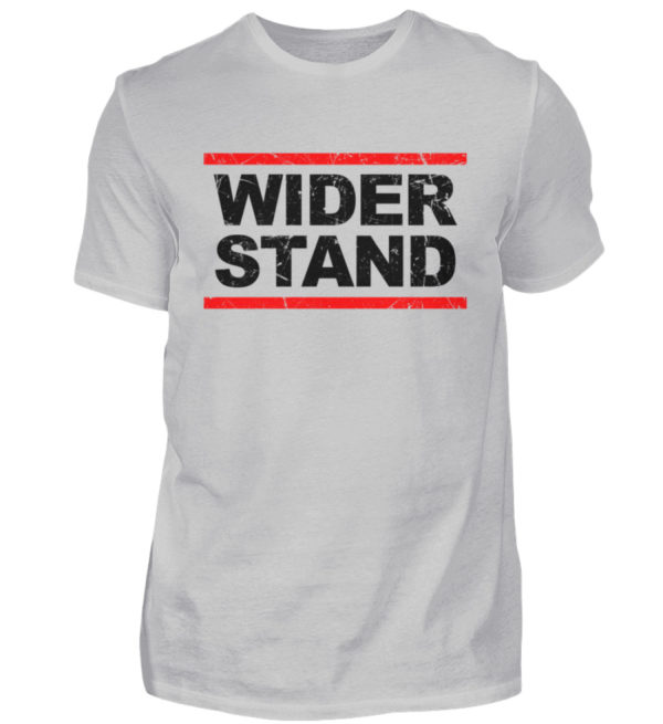 Für das Grundgesetz. Widerstands Shirt. Widersetze Dich. Steh auf und leiste Widerstand - Herren Shirt-1157