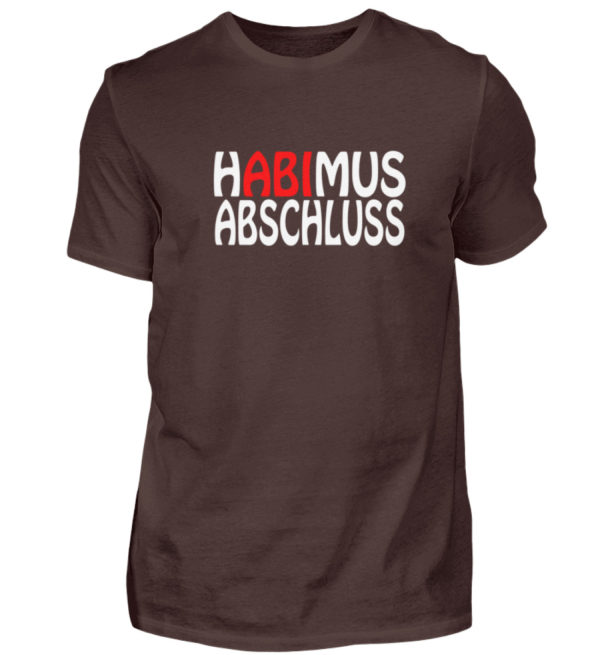 Lustiges Shirt zum ABI Abschluss Schulabschluss | Lateinischer Spruch - Herren Shirt-1074