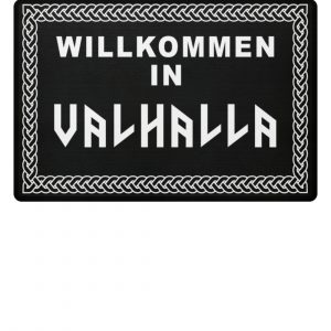 Valhalla Fußmatte Wikinger Vikings - Fußmatte-16