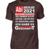 Lustiges Shirt für den Schulabschluss, Abitur 2021. Herzlichen Glückwunsch - Herren Shirt-1074