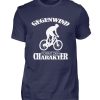 Gegenwind formt den Charakter. Geschenkidee für Radfahrer, Biker, Mountainbiker - Herren Shirt-198