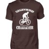 Gegenwind formt den Charakter. Geschenkidee für Radfahrer, Biker, Mountainbiker - Herren Shirt-1074