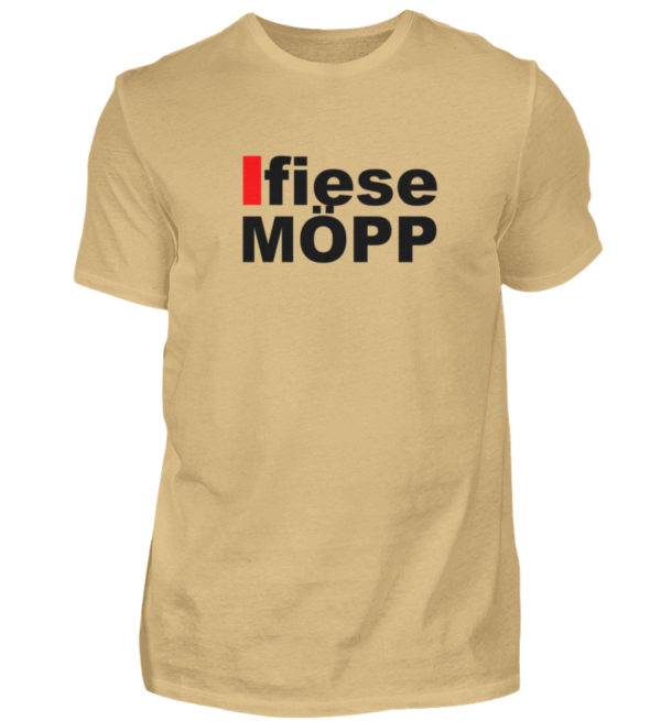 Lustiges Spruch T-Shirt | Düsseldorfer Platt Fiese Möpp Mundart | Design Shirt - Herren Shirt-224