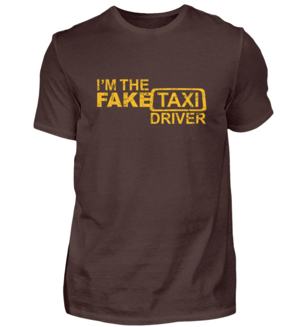 Funny I-m The Fake Taxi Driver Gift Geschenk Geschenkidee - Herren Shirt-1074