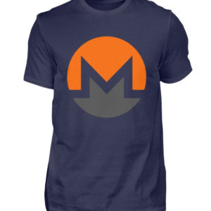 Monero Cryptowährung Internetgeld Internetwährung. Monero-Logo. In Crypto we trust - Herren Shirt-198