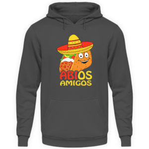 Lustiges Shirt zum ABI Abschluss Schulabschluss | Taco mit Sombrero - Unisex Kapuzenpullover Hoodie-1762