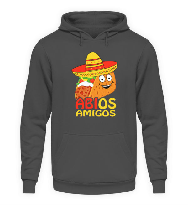 Lustiges Shirt zum ABI Abschluss Schulabschluss | Taco mit Sombrero - Unisex Kapuzenpullover Hoodie-1762