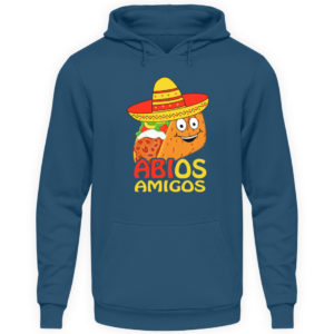 Lustiges Shirt zum ABI Abschluss Schulabschluss | Taco mit Sombrero - Unisex Kapuzenpullover Hoodie-1461