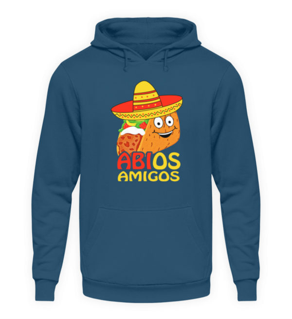 Lustiges Shirt zum ABI Abschluss Schulabschluss | Taco mit Sombrero - Unisex Kapuzenpullover Hoodie-1461