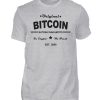 Satoshi Nakamoto, der geheimnisumwitterte Erfinder der Cryptowährung Bitcoin - Herren Shirt-17