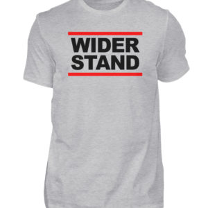 Für das Grundgesetz. Widerstands Shirt. Widersetze Dich. Steh auf und leiste Widerstand - Herren Shirt-17