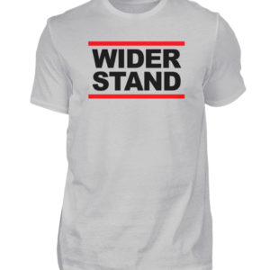 Für das Grundgesetz. Widerstands Shirt. Widersetze Dich. Steh auf und leiste Widerstand - Herren Shirt-1157