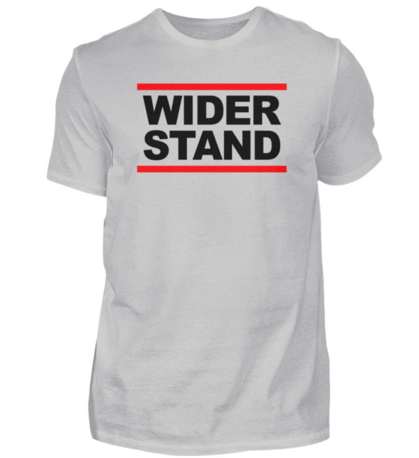 Für das Grundgesetz. Widerstands Shirt. Widersetze Dich. Steh auf und leiste Widerstand - Herren Shirt-1157