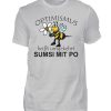 Optimismus heißt umgedreht SUMSI MIT PO. Süße lustige Biene - Herren Shirt-1157
