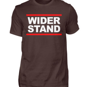 Für das Grundgesetz. Widerstands Shirt. Widersetze Dich. Steh auf und leiste Widerstand - Herren Shirt-1074