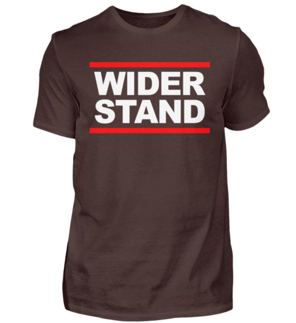 Für das Grundgesetz. Widerstands Shirt. Widersetze Dich. Steh auf und leiste Widerstand - Herren Shirt-1074