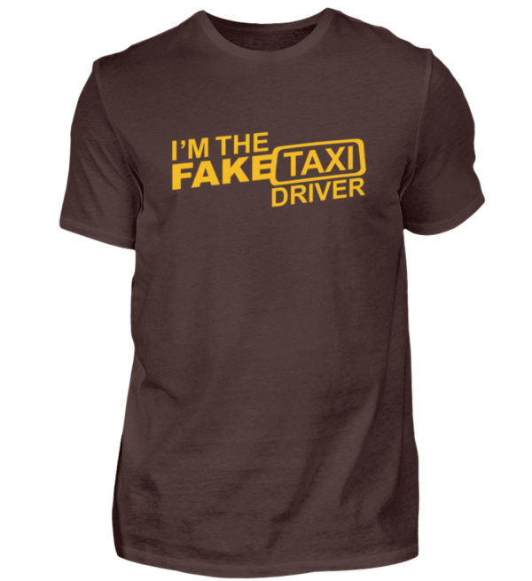 Funny I-m The Fake Taxi Driver Gift Geschenk Geschenkidee - Herren Shirt-1074