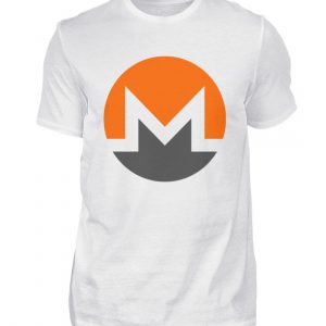 Monero Cryptowährung Internetgeld Internetwährung. Monero-Logo. In Crypto we trust - Herren Shirt-3