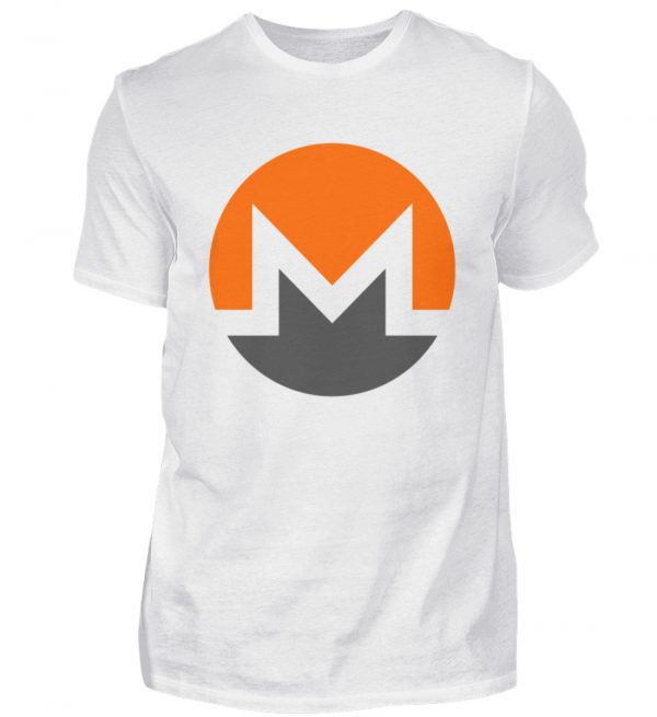 Monero Cryptowährung Internetgeld Internetwährung. Monero-Logo. In Crypto we trust - Herren Shirt-3