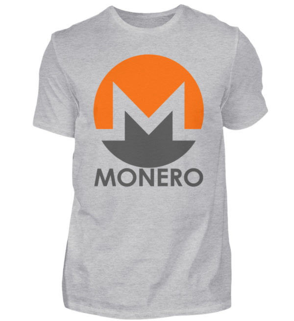 Monero Cryptowährung Internetgeld Internetwährung. Monero-Logo. In Crypto we trust - Herren Shirt-17