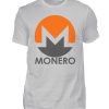 Monero Cryptowährung Internetgeld Internetwährung. Monero-Logo. In Crypto we trust - Herren Shirt-1157