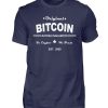 Satoshi Nakamoto, der geheimnisumwitterte Erfinder der Cryptowährung Bitcoin - Herren Shirt-198