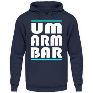 Wenn Du nicht auf Abstand gehen willst, sondern umarmbar ist, zeige das - Unisex Kapuzenpullover Hoodie-1698