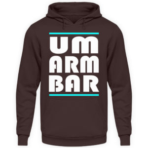 Wenn Du nicht auf Abstand gehen willst, sondern umarmbar ist, zeige das - Unisex Kapuzenpullover Hoodie-1604