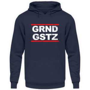 Für das Grundgesetz. Widerstands Shirt. Widersetze Dich. Steh auf und leiste Widerstand - Unisex Kapuzenpullover Hoodie-1698